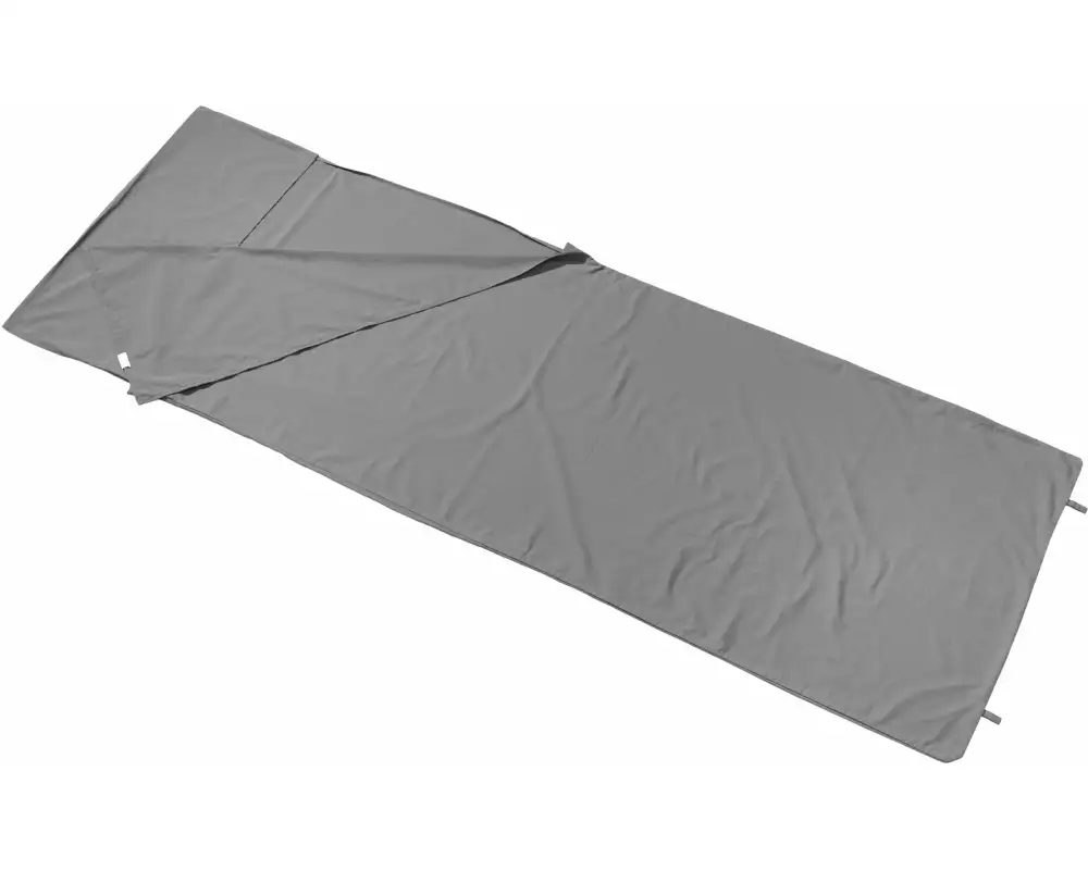 KOOR Schlafsackeinlage Bozoolo Grau Baumwolle 80 x 220 cm