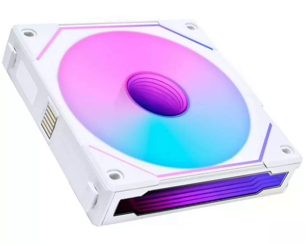 Lian Li PC-Lüfter Uni Fan SL-INF 120 ARGB Reverse Blade Weiss
