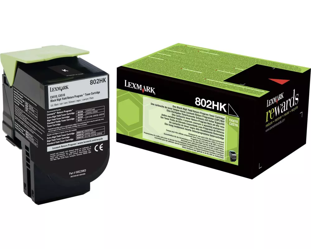 Lexmark Toner 80C2HK0 Black