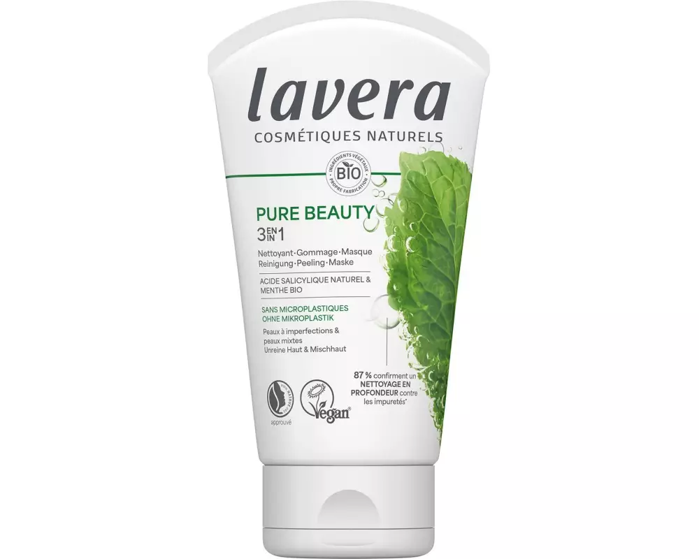 Lavera Maske Pure Beauty 3-in-1 Peeling 125 ml