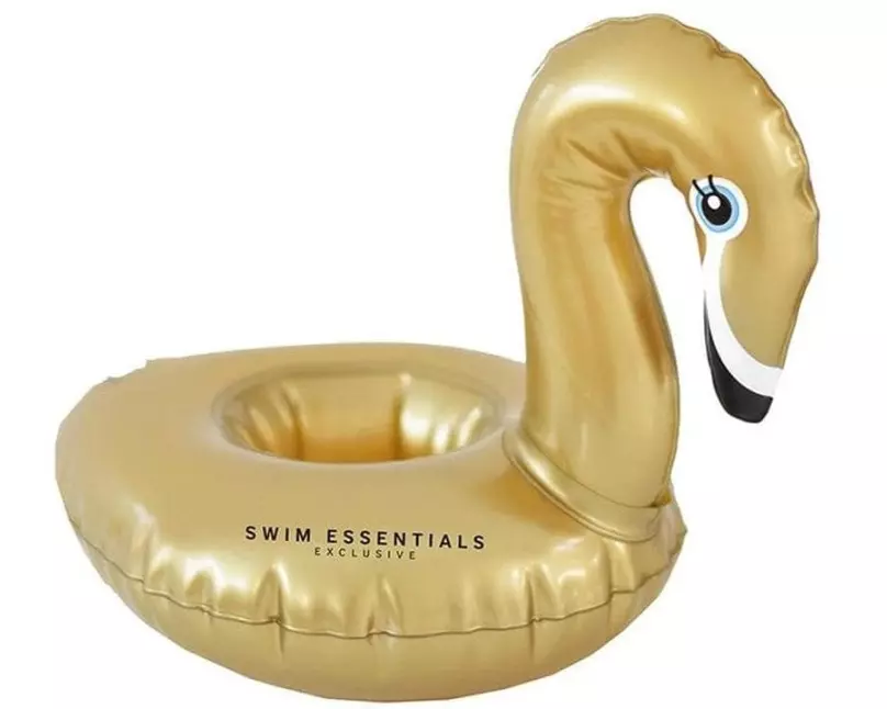 Swim Essentials Getränkehalter Gold Swan 18 - 20 cm