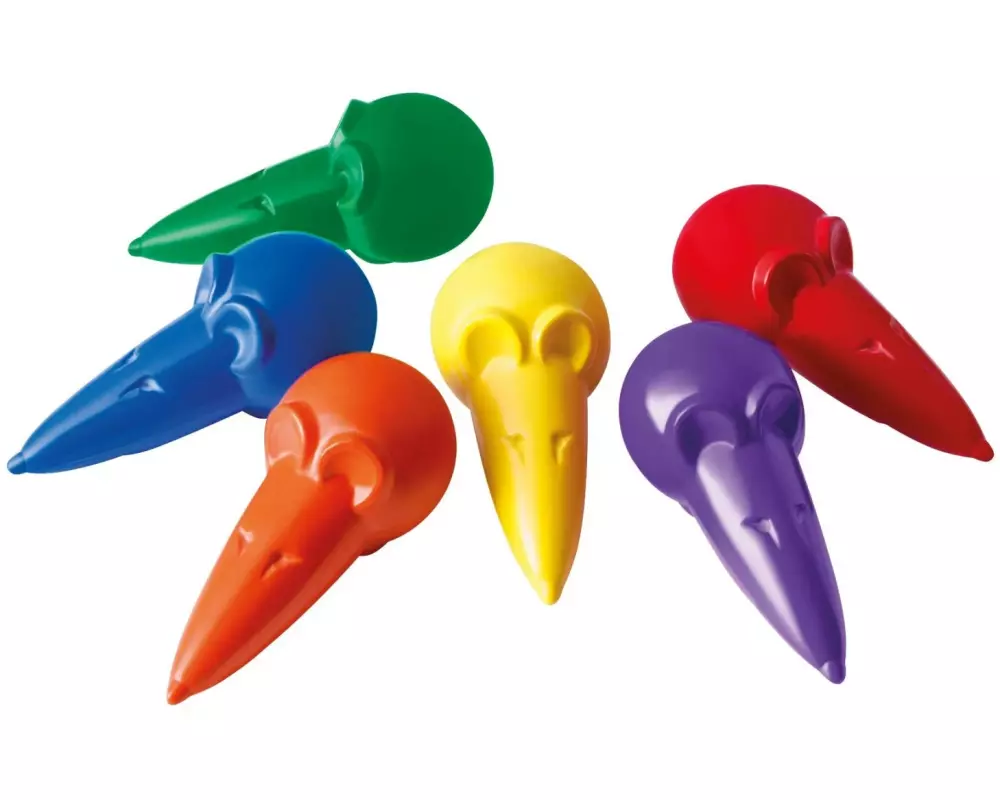 Pelikan Wachsmalstifte 6 Stück, Mehrfarbig