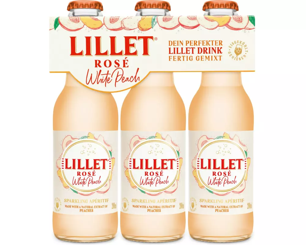 Lillet White Peach 3 x 0.2 l