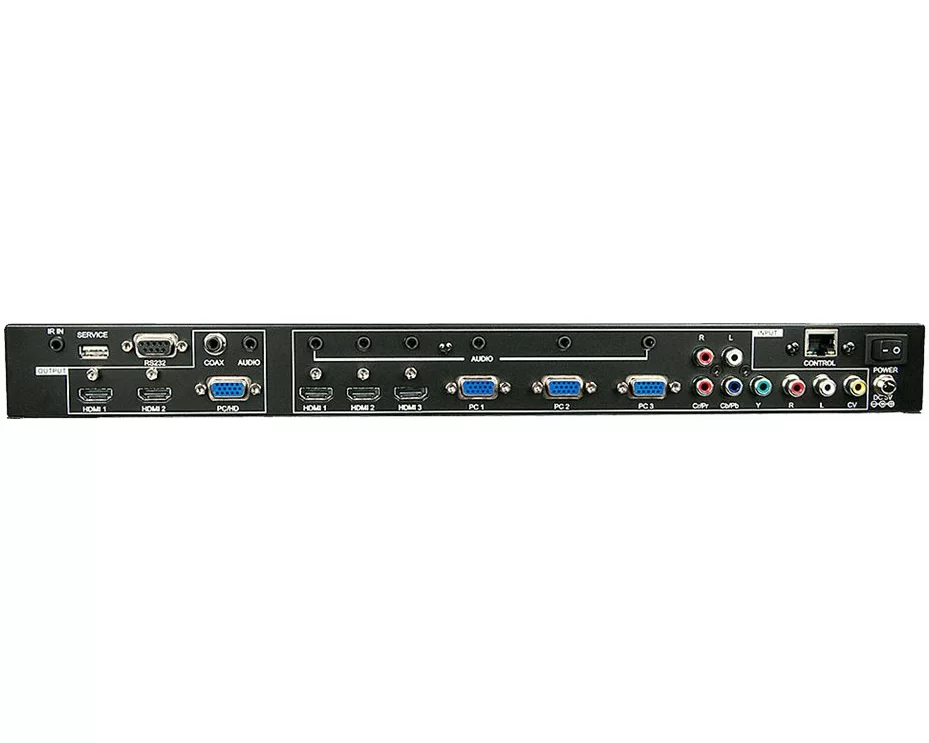 LINDY AV Conversion Switch and Splitter analogue and digital 8 IN and 3 OUT