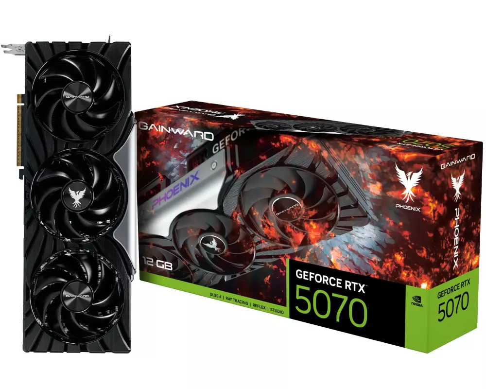 Gainward Grafikkarte GeForce RTX 5070 Phoenix 12 GB GDDR7