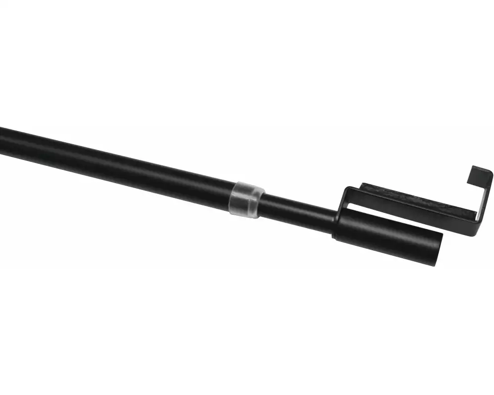 Gardinia Spannvitrage 60 - 90 cm, Schwarz-matt