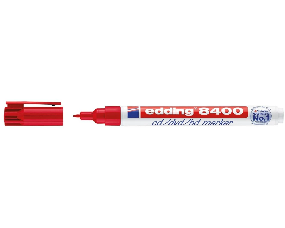 edding CD/DVD Marker 8400 Rot
