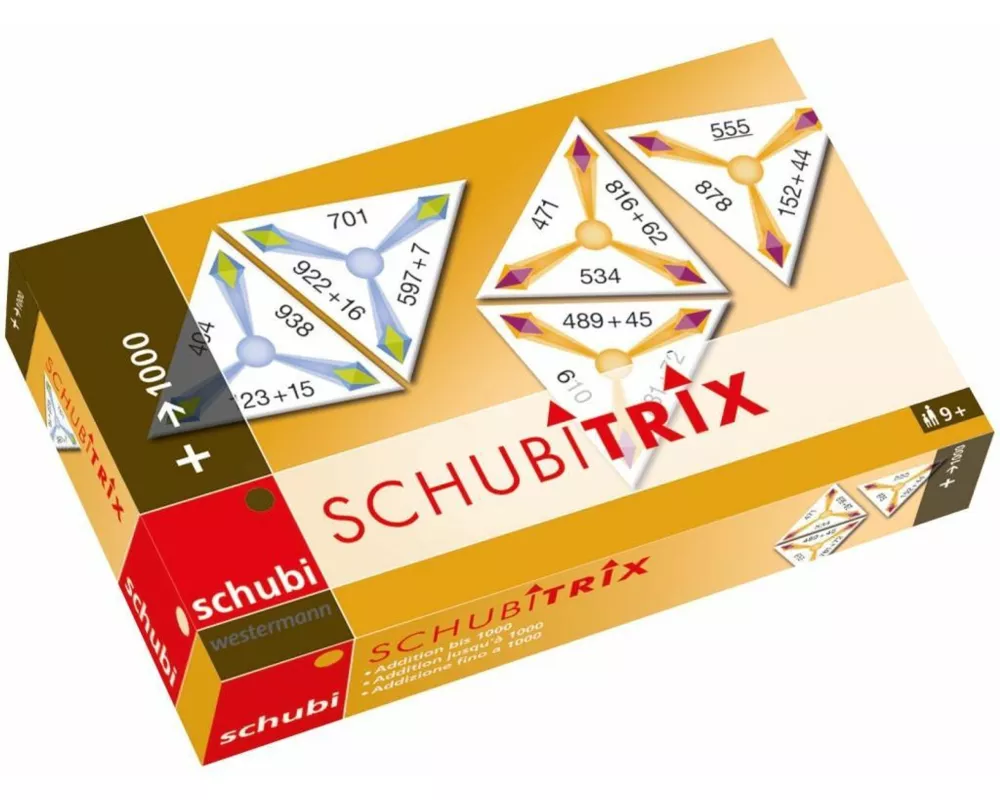 Schubitrix Addition bis 1000
