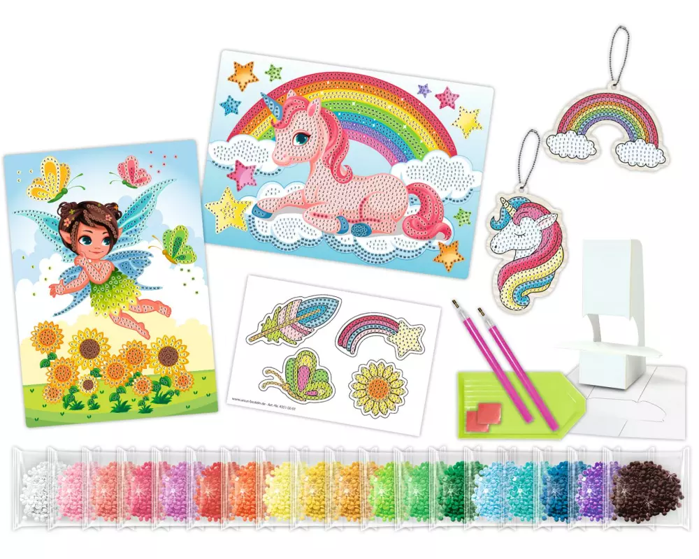 URSUS Bastelset Diamond Painting Magic