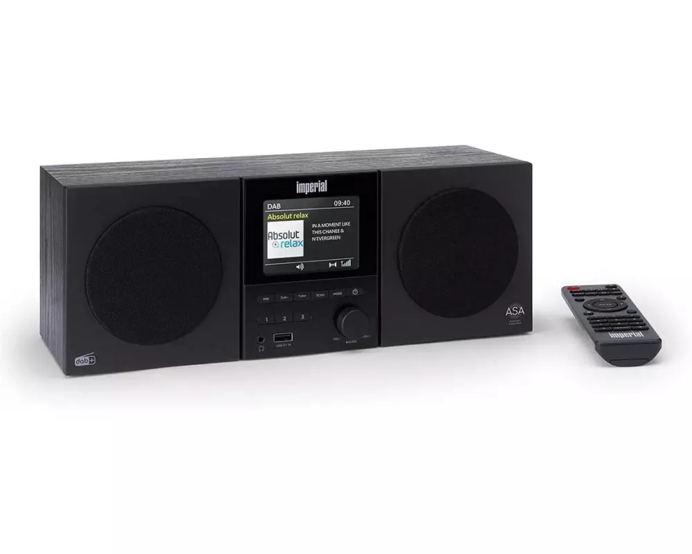 Imperial DAB+ Radio DABMAN-220BK Schwarz