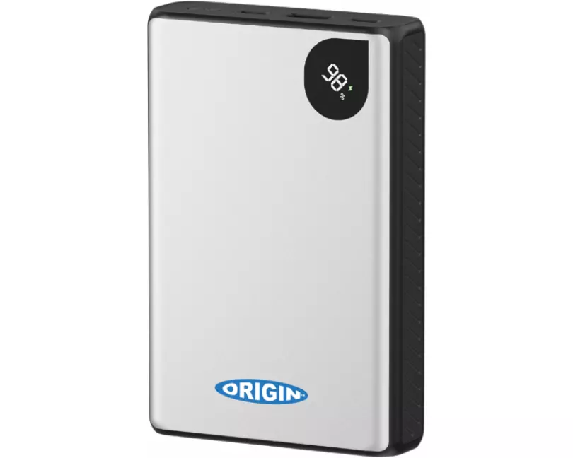 Origin Storage OSPB-100W power bank Lithium-Ion (Li-Ion) 20000 mAh Silber