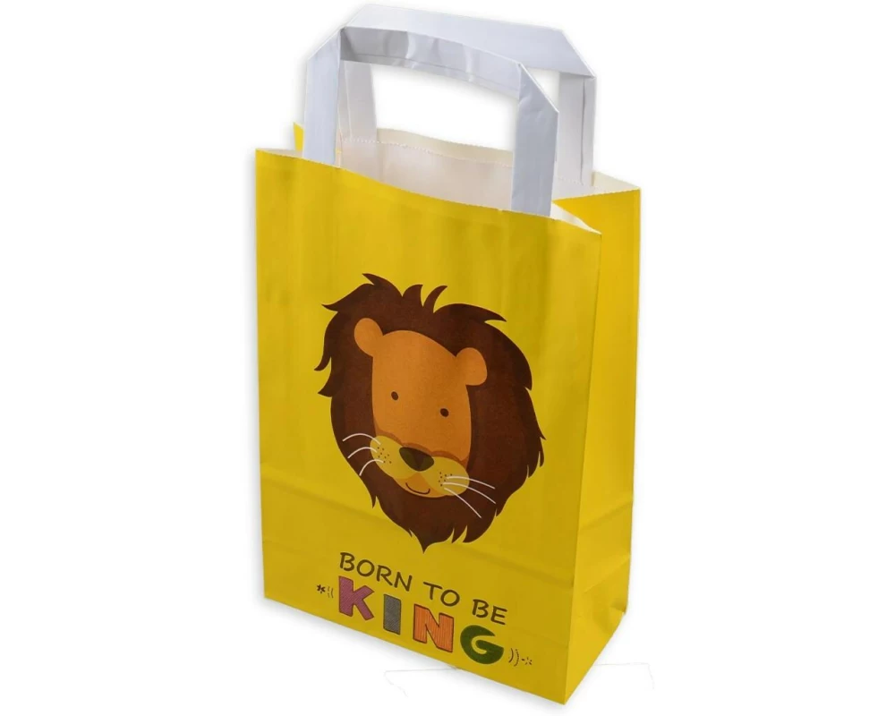 ELCO Geschenktüte Color Animal Löwe 18 x 8 x 26 cm, 50 Stück