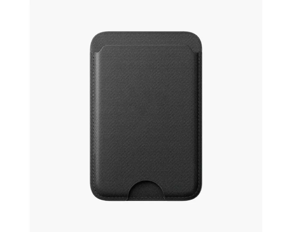 Vonmählen Fabric Kickstand Wallet, Schwarz