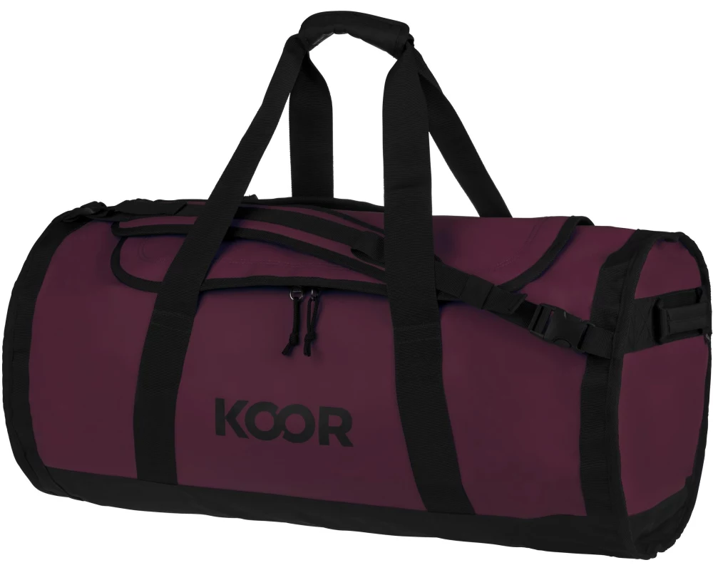 KOOR Duffle Bag Sooma 70 l, Maroon