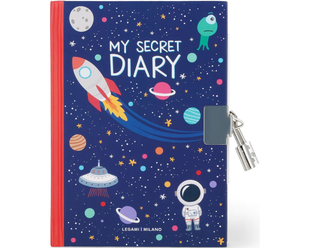 LEGAMI Tagebuch 15.5x11cm DIA0012 Galaxie, blanko