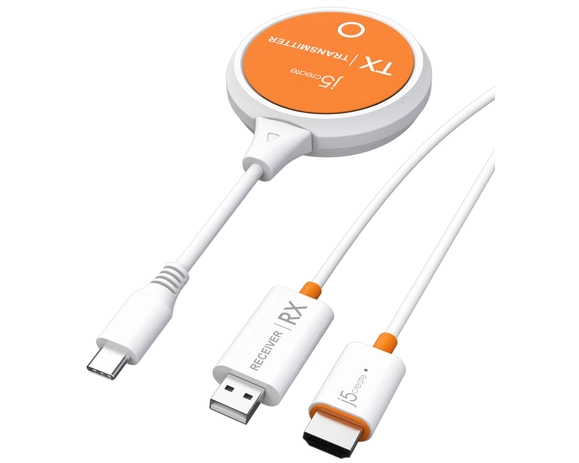 j5create ScreenCast JVAW62-N Video Extender Transmitter/Receiver