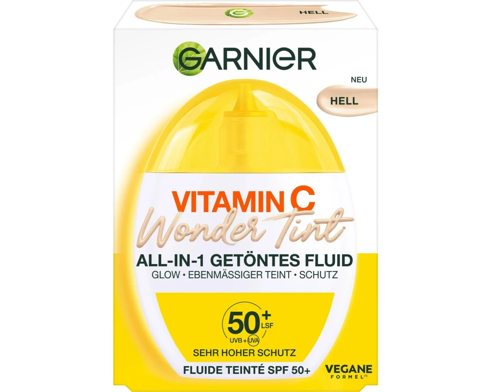 Garnier Gesichtsfluid Vitamin C Wonder Tint All-In-1 Light