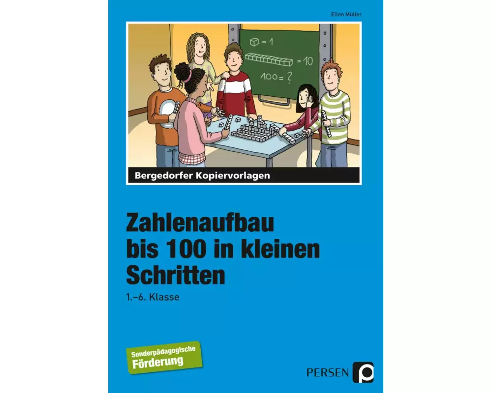 Zahlenaufbau bis 100 in kleinen Schritten