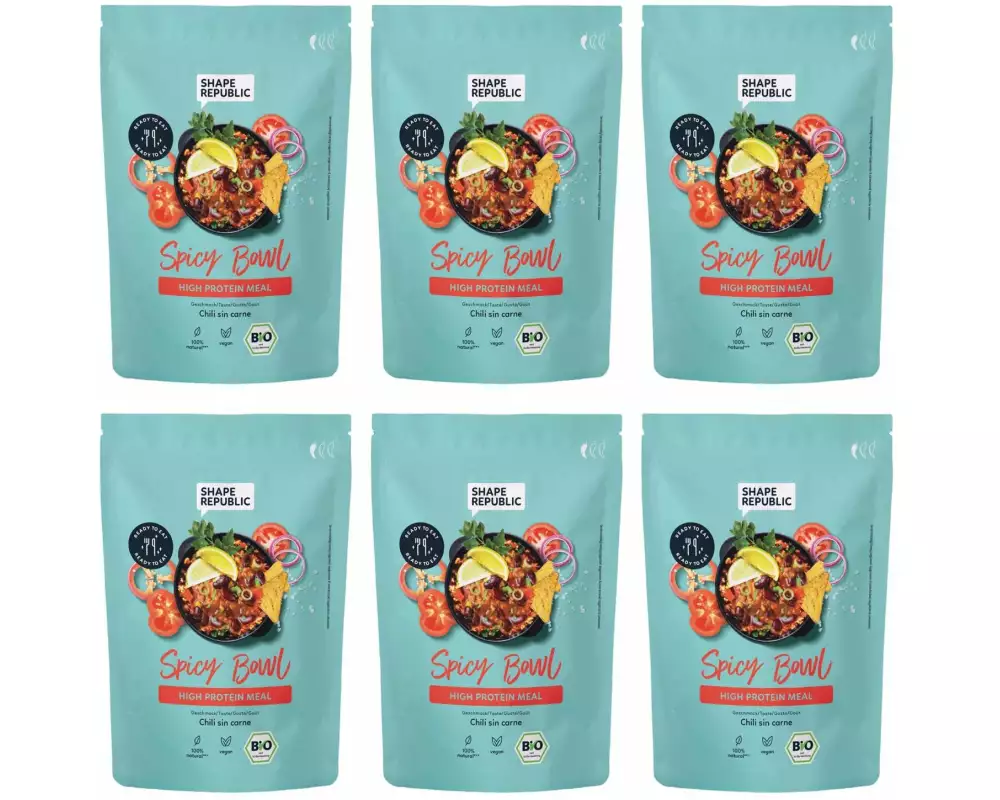 Shape Republic High Protein Meal Chili sin Carne 6 x 400 g