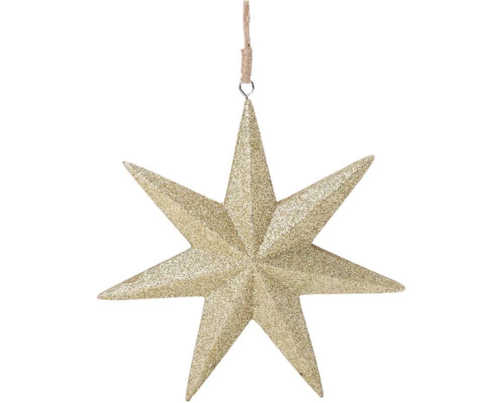 CHALET Aufhänger Stern Gemini 21 x 4 x 21 cm