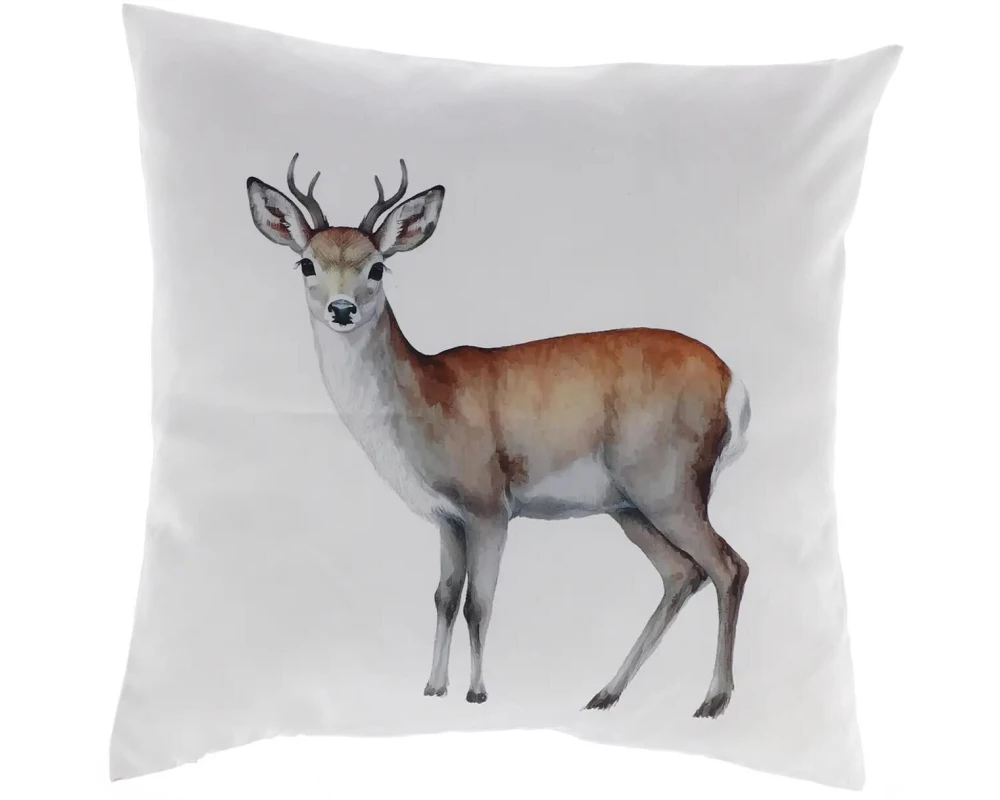 Esschert Design Outdoor Kissen Aquar. Reh 50 x 50 cm, Braun