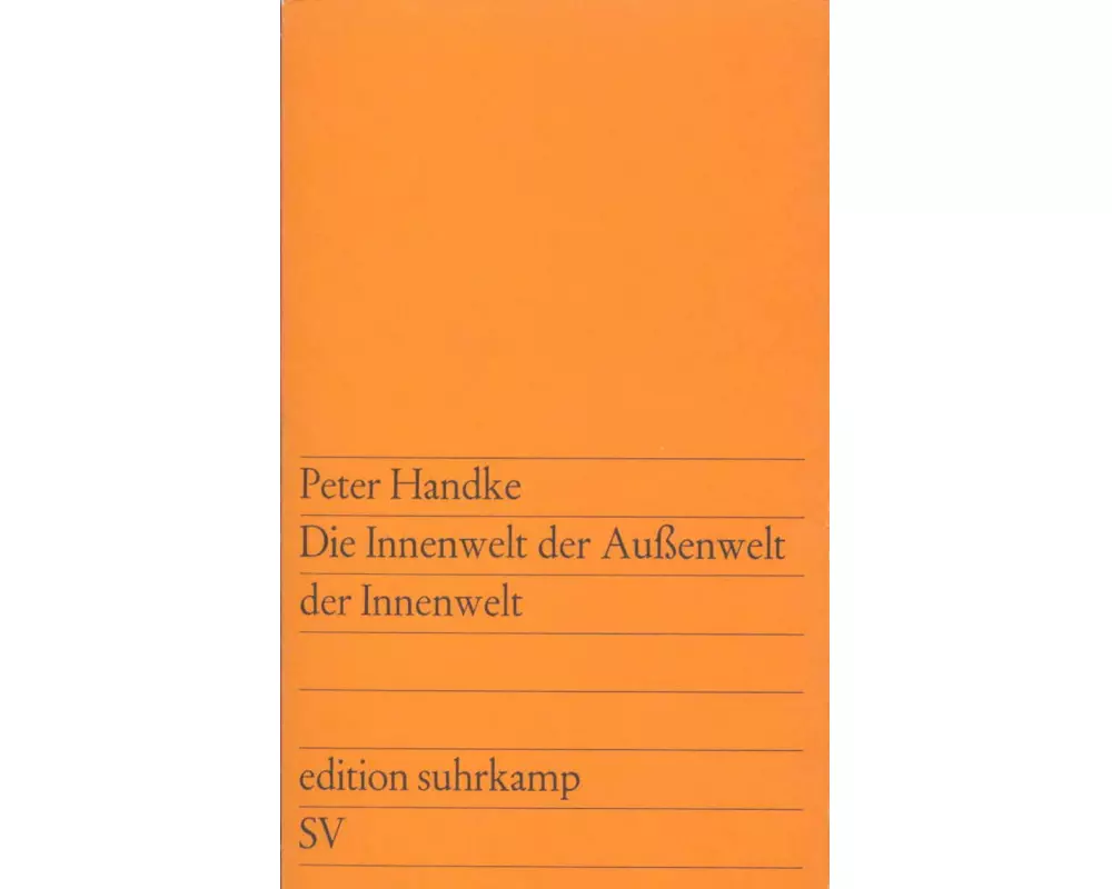 Die Innenwelt der Außenwelt der Innenwelt