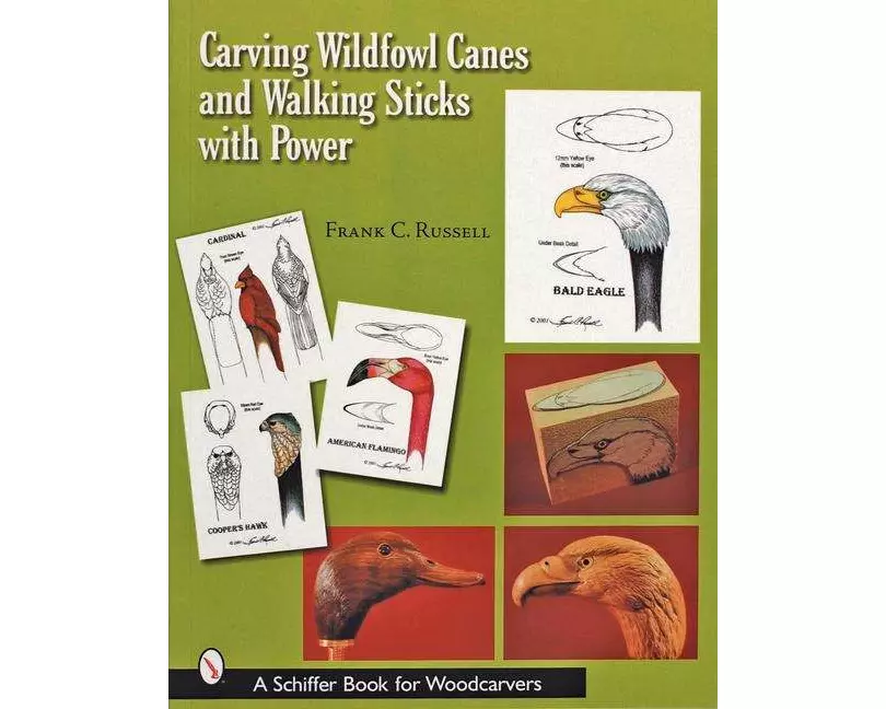 Carving Wildfowl Canes and Walking Sticks with Power