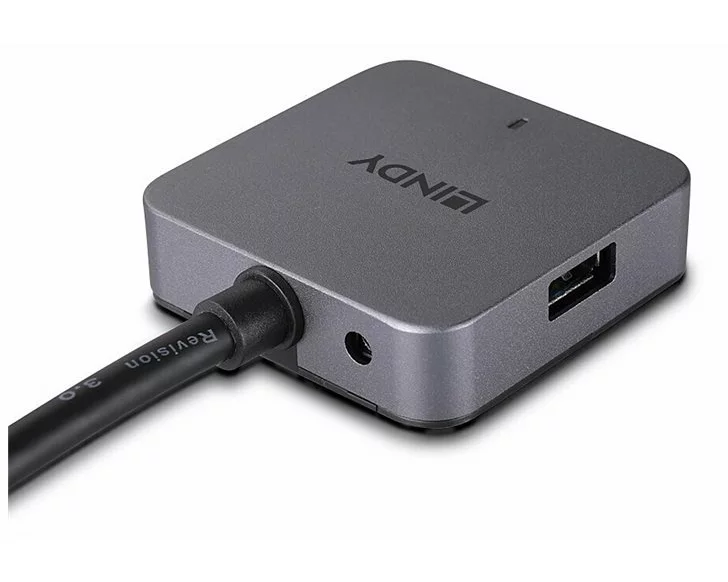 LINDY 5m USB 3.0 Hub, 4 Ports