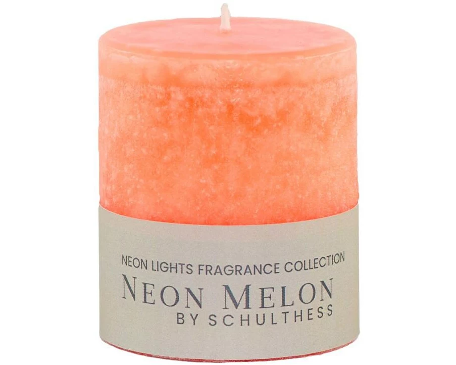 Schulthess Kerzen Duftkerze Neon Melon Neon Lights, 7 cm x 8 cm