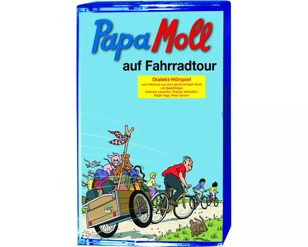 Papa Moll auf Fahrradtour MC
