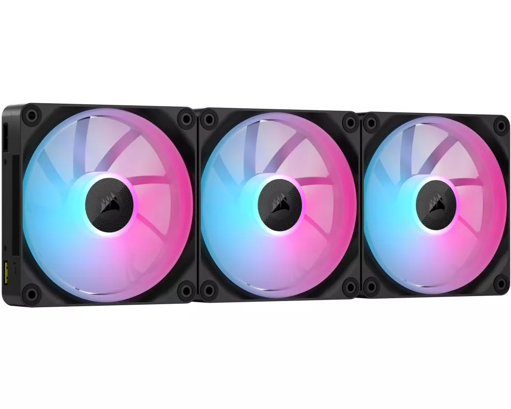 Corsair PC-Lüfter LX120 RGB Schwarz 3-er Pack