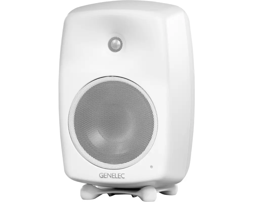 Genelec Regallautsprecher G Four – 90 Watt, Weiss