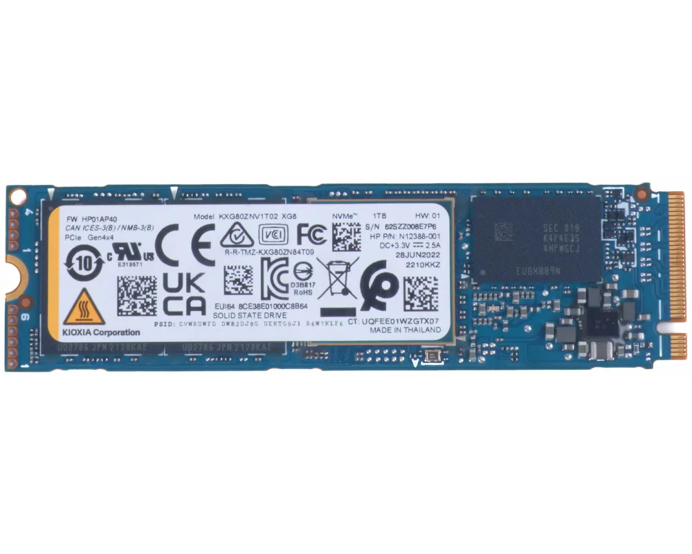 HP 1TB, PCIe-4x4, Solid State Drive