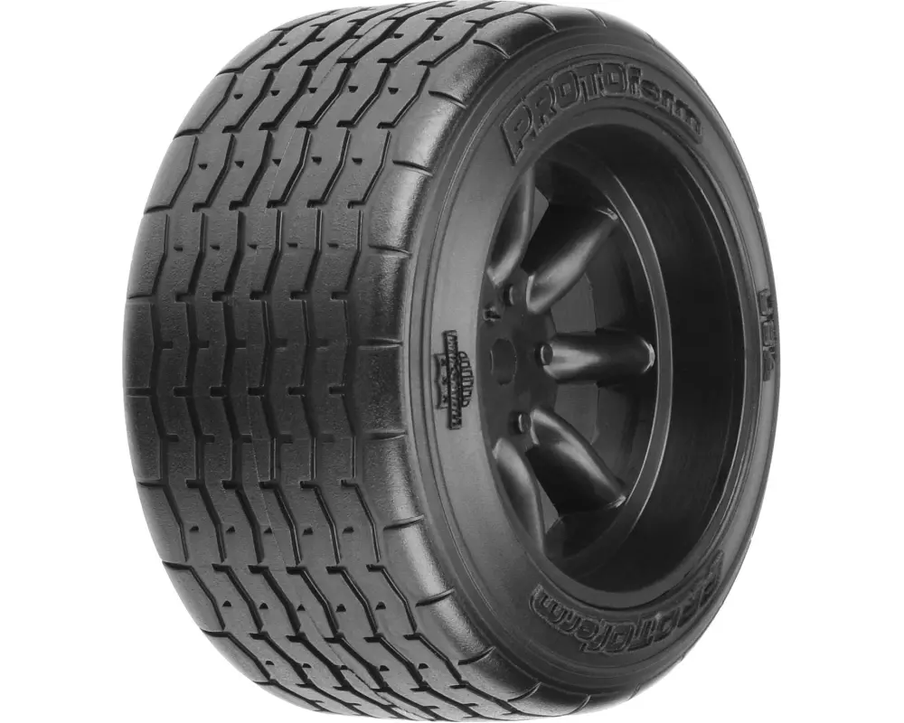 Proline Kompletträder VTA Hinten, 31 mm, 1:10, Schwarz 2 Stück