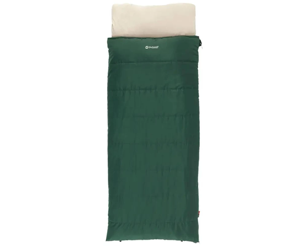 Outwell Schlafsack Contour Prime – Left zipper Polyester, Grün