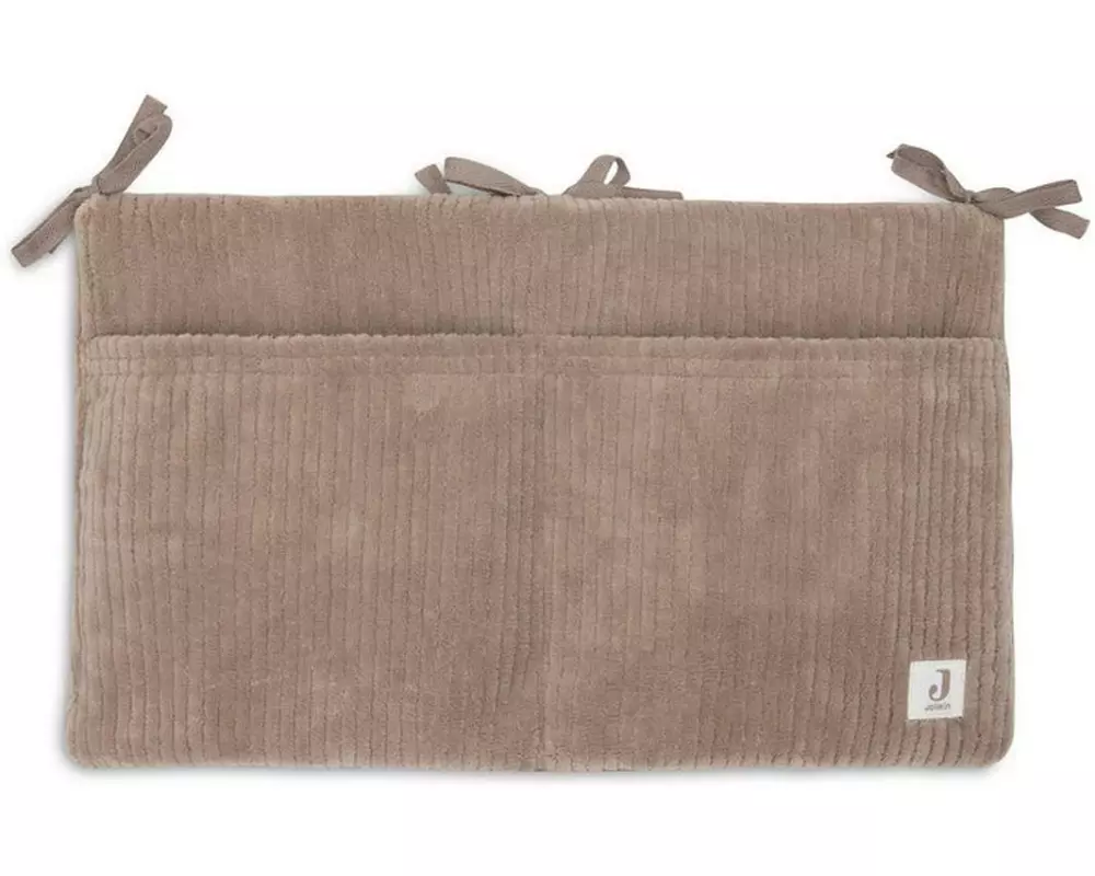 Jollein Aufbewahrungsbeutel Cloudy Rib Milky Coffee