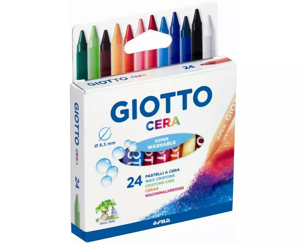Giotto Pastellkreide 24 Stück, Mehrfarbig