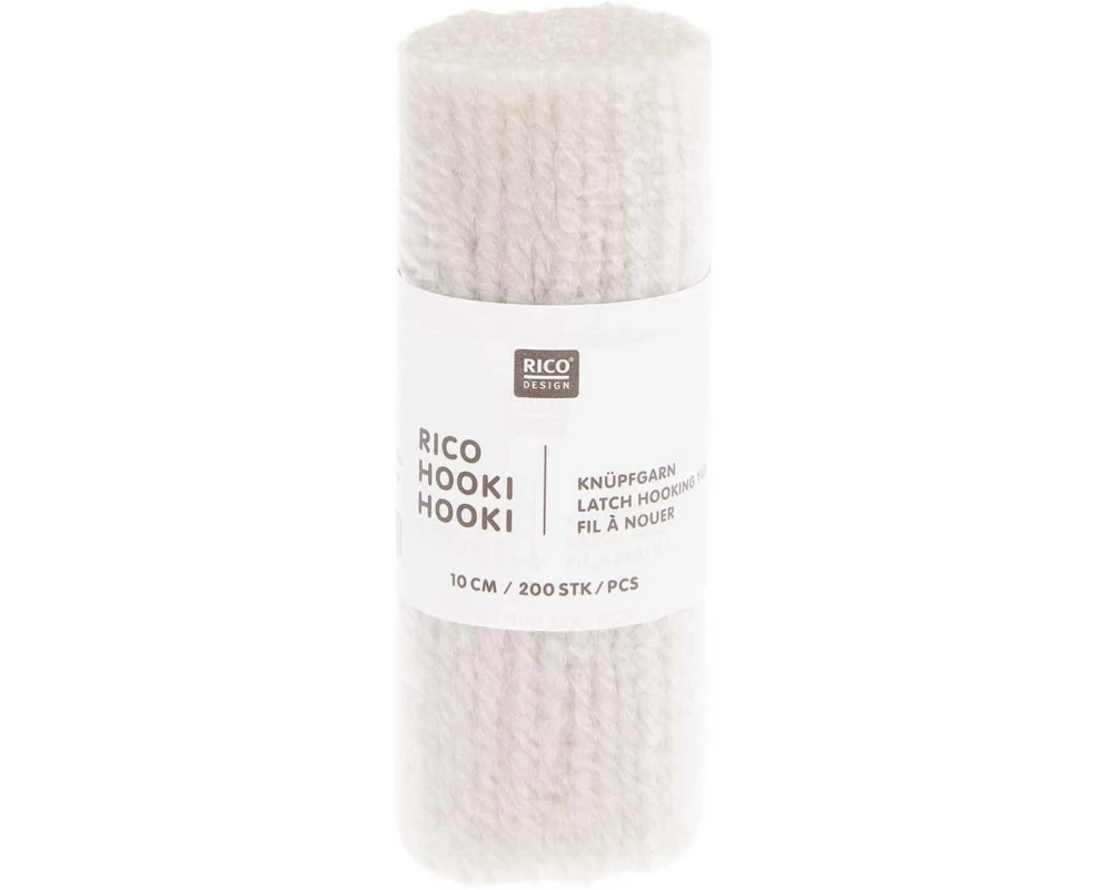 Rico Design Hooki Knüpfgarn Staub