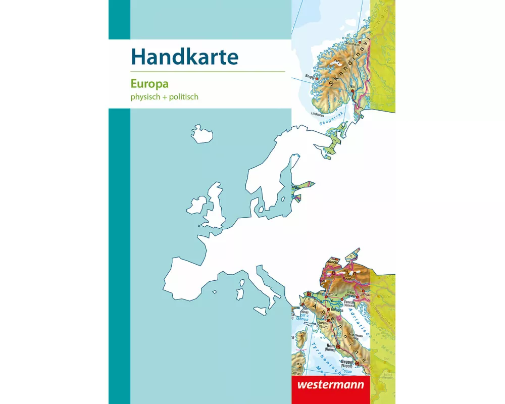 Handkarten Geographie im 10er-Set