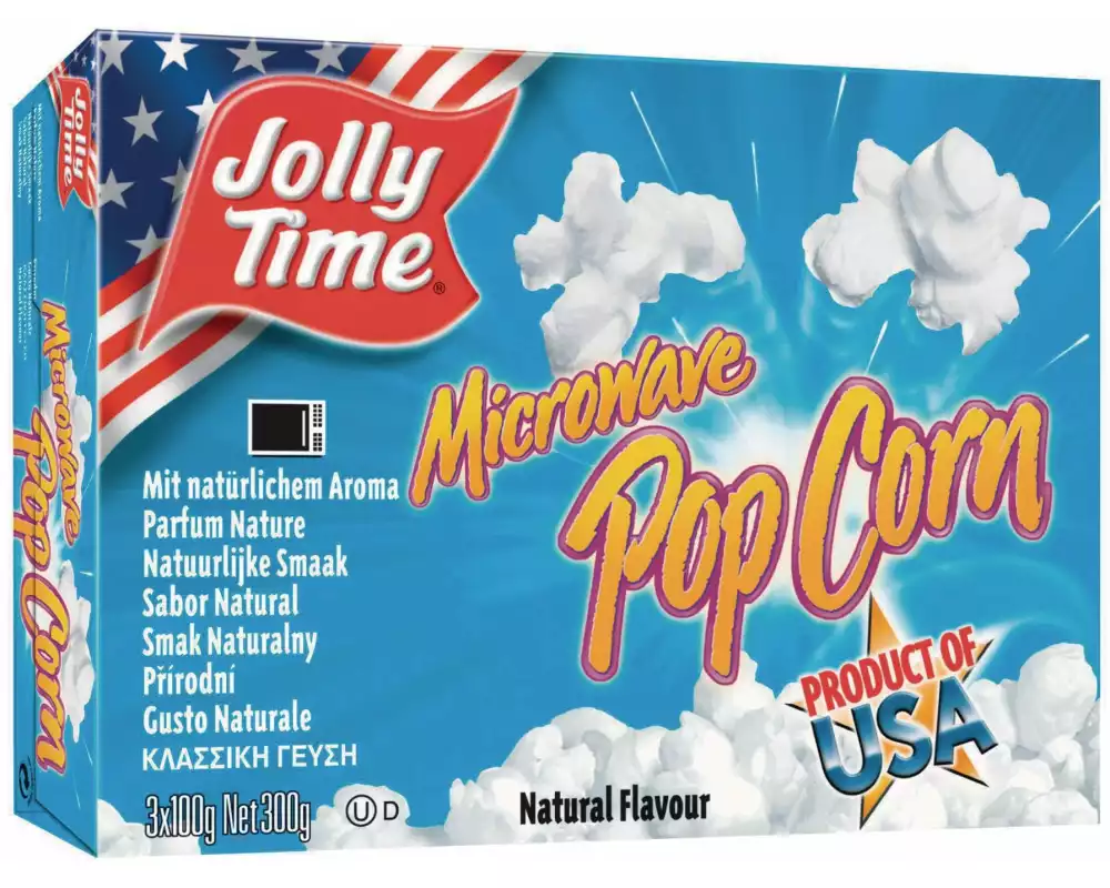 Jolly Time Pop Corn Nature Mikrowelle 300 g