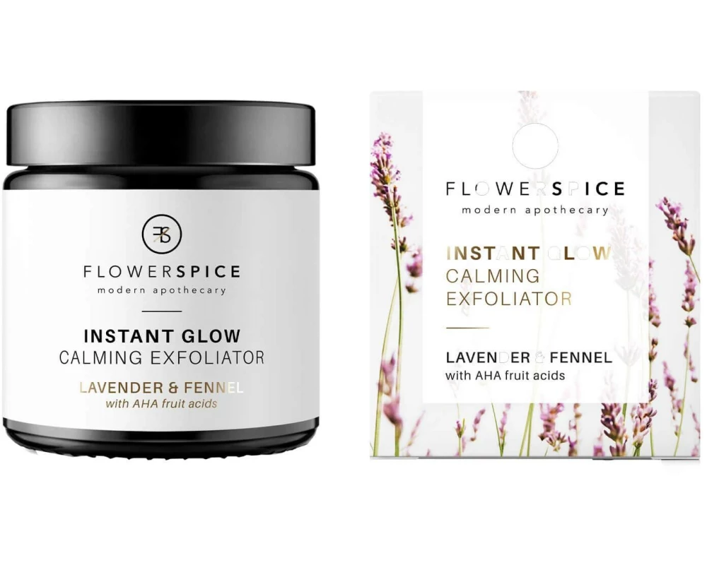 Flower & Spice Instant Glow Calming Exfoliator 120 ml