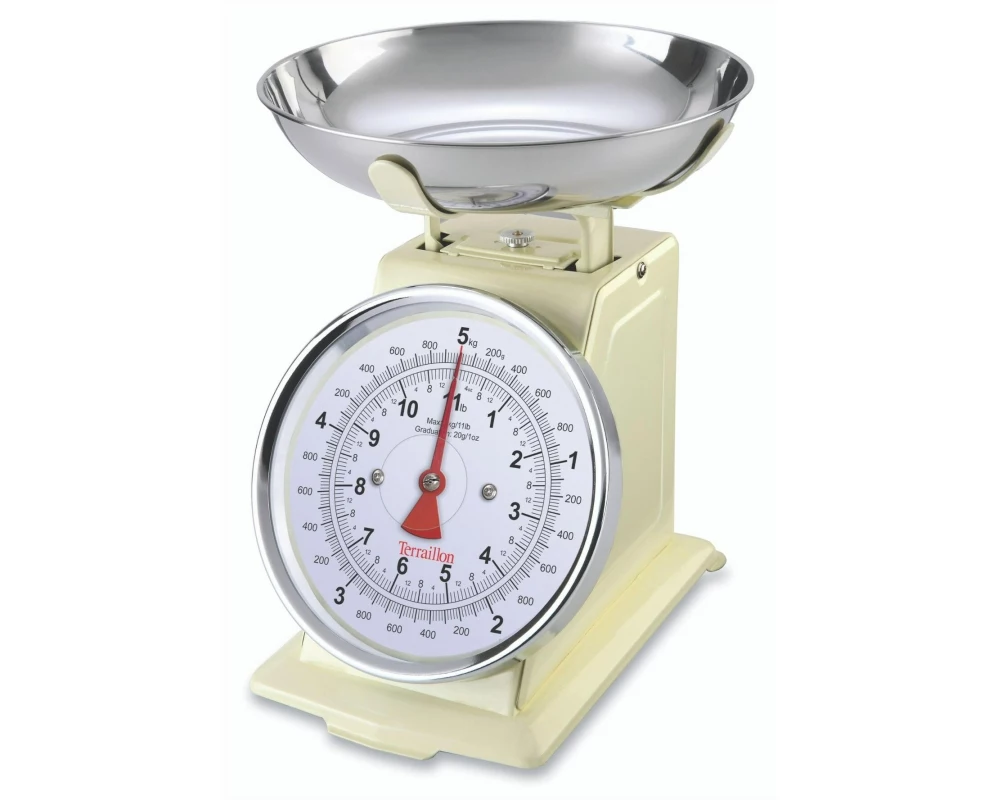 Terraillon Küchenwaage Trad 500 Crème