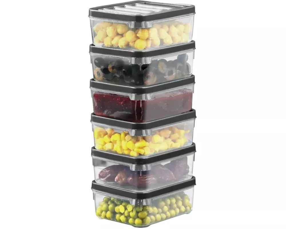 Hermia Vorratsdose 6x 250 ml, Transparent