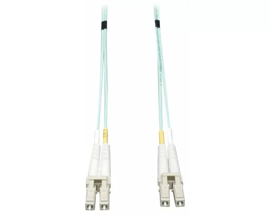 EATON TRIPPLITE 10Gb, Duplex, Multimode, 50/125, OM3, LSZH, Fiber Patch Cable, LC/LC - Aqua, 10m 33ft.
