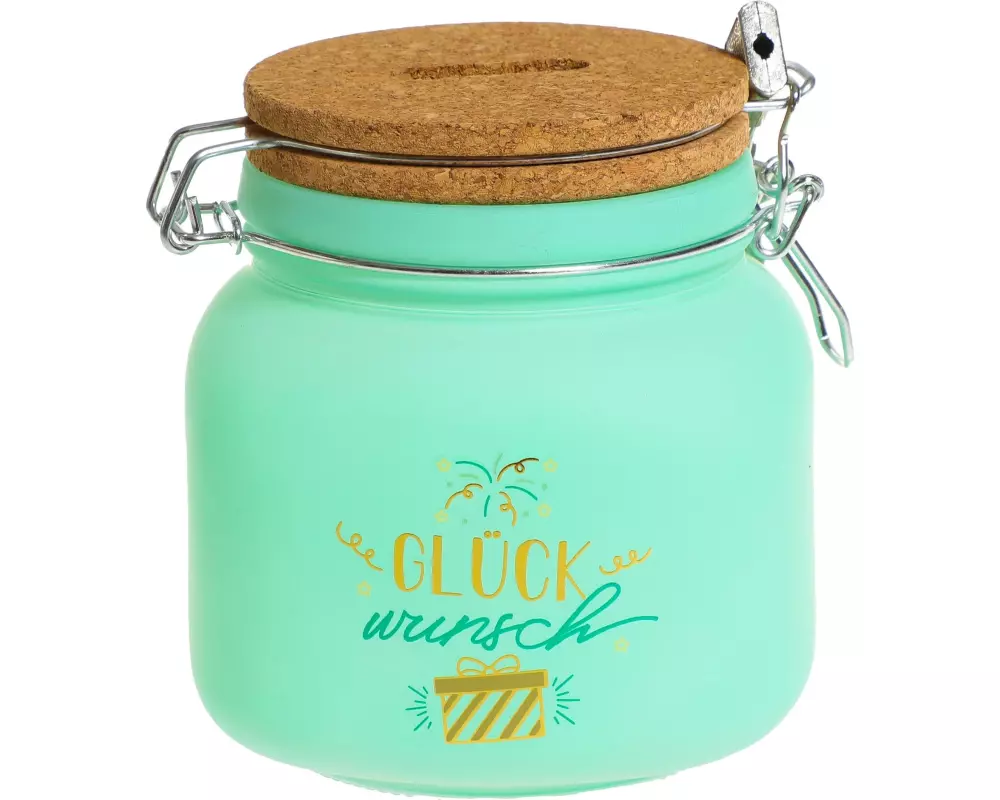 Trendcompany Spardose Glückwunsch