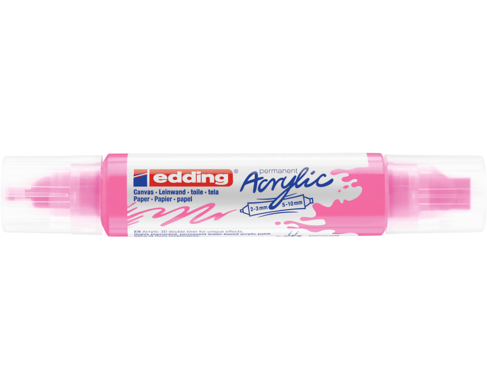 EDDING Acrylmarker 5400 double liner 5400-069 neonpink