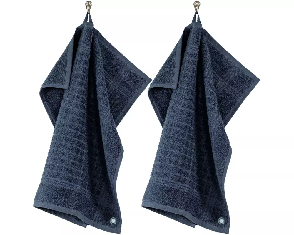 Tiseco Geschirrtuch Pharao 2er Set Blau