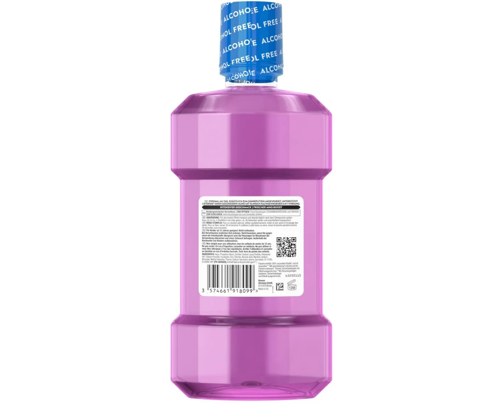 Listerine Mundspülung Total Care Intensiv Alkoholfrei 500 ml