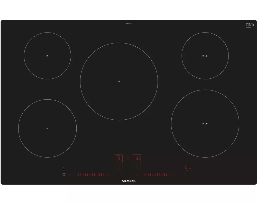 Siemens Induktionskochfeld EH801LVC1E Flächenbündig