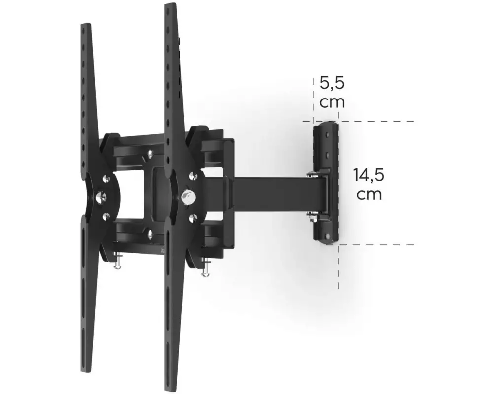 Hama Technics AG TV-Wandhalterung 65" Schwarz